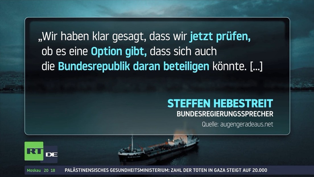 US-Militäroperation im Roten Meer: Deutschland erwägt Beteiligung