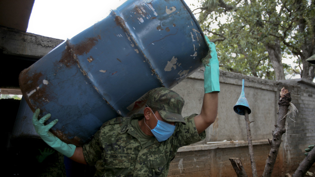 Mexikanische Sicherheitsbehörden zerschlagen Mega-Drogenlabor
