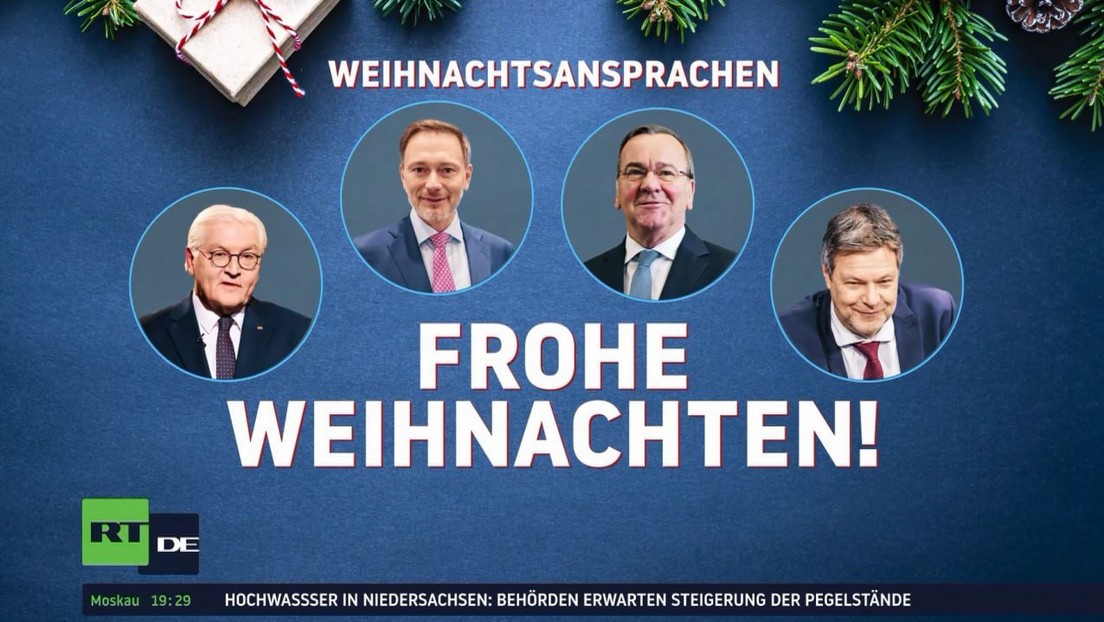 Gewünschte Grüße Weihnachtsansprachen deutscher Politiker und die