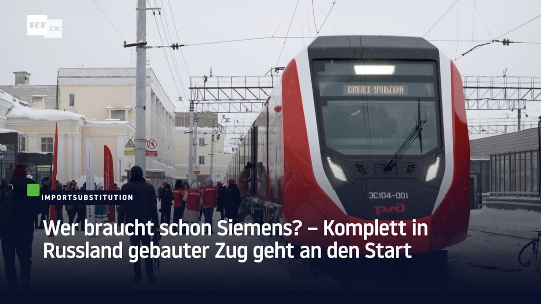 Wer braucht schon Siemens? – Komplett in Russland gebauter Zug geht an den Start