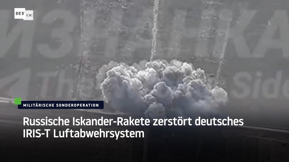 Russische Iskander-Rakete zerstört deutsches IRIS-T Luftabwehrsystem