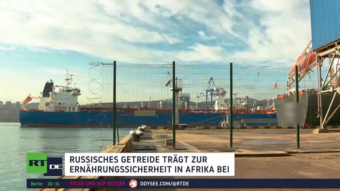 25.000 Tonnen kostenloses Getreide: Russisches Schiff legt in Eritrea an