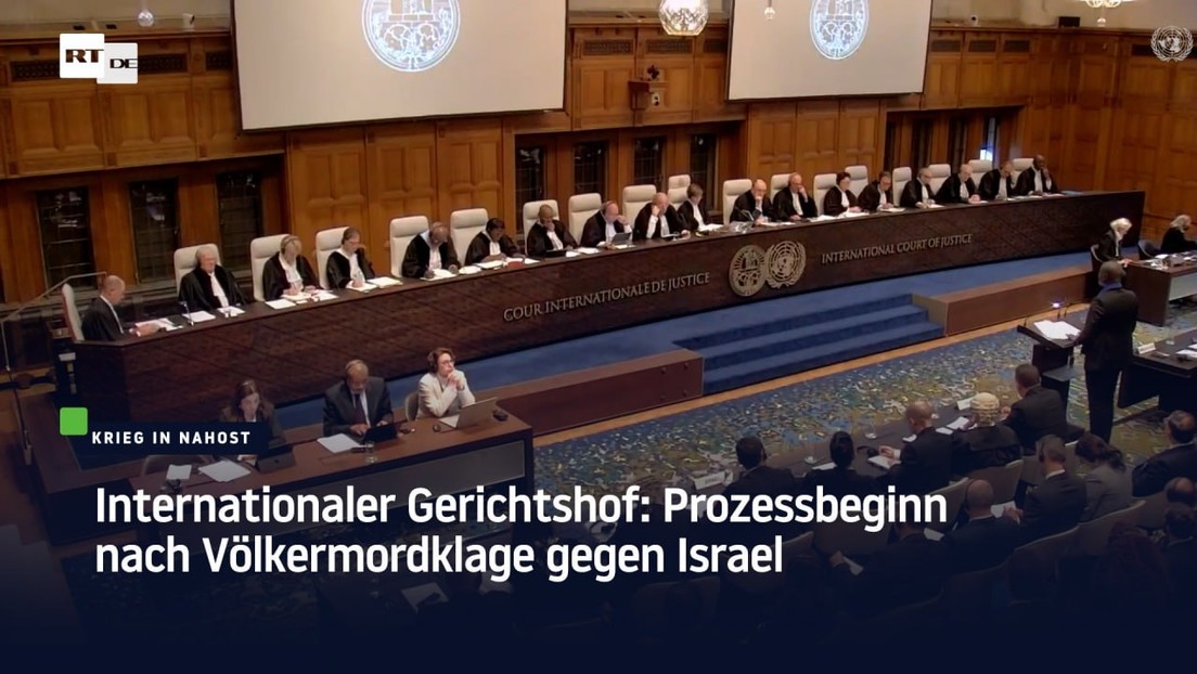 Internationaler Gerichtshof: Prozessbeginn nach Völkermordklage gegen Israel