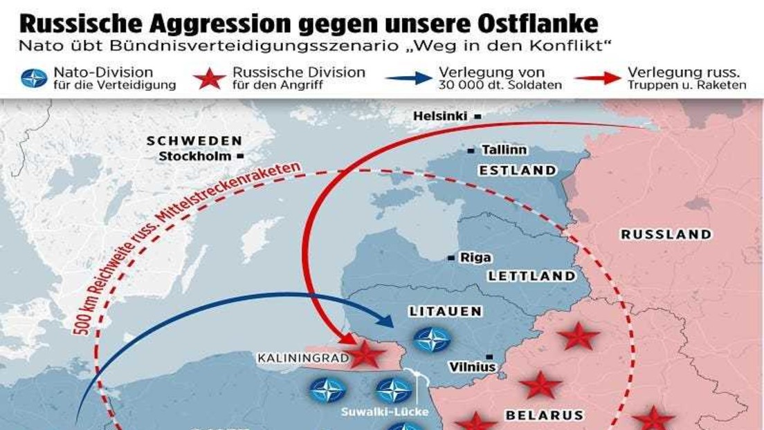 Deutsche Kriegspläne gegen Russland zielen auf ein "militärisches Schengen-Abkommen"