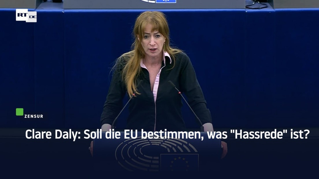 Clare Daly: Soll die EU bestimmen, was "Hassrede" ist?