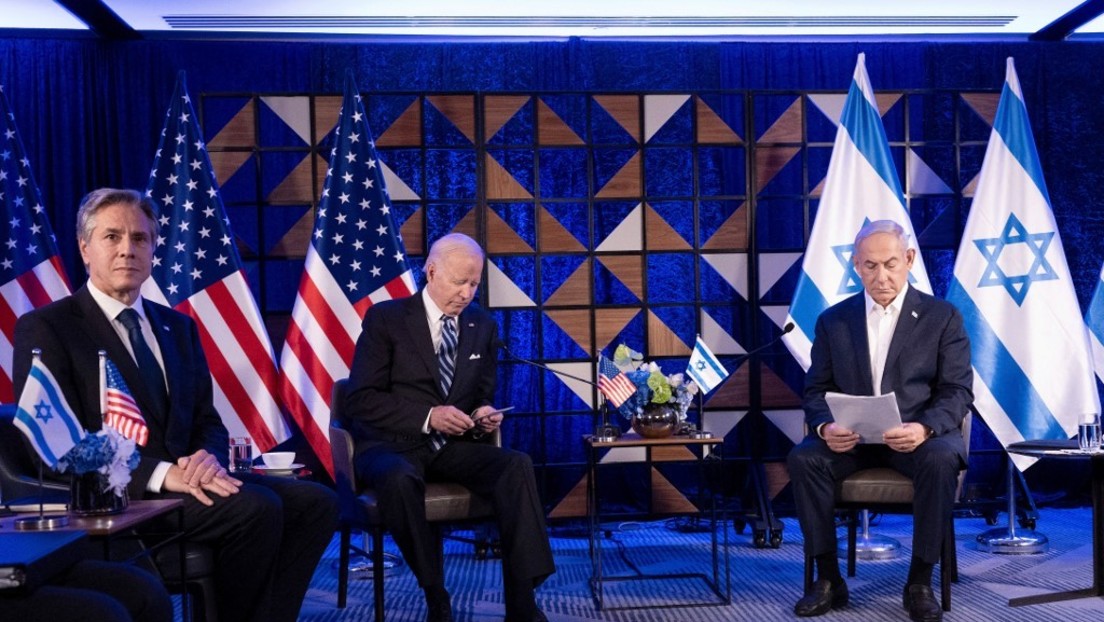 Joe Biden, Antony Blinken, William Burns - und ihre kriminelle Rolle beim Massaker in Gaza