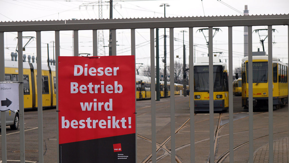 Verdi ruft zu deutschlandweiten Warnstreiks im ÖPNV auf