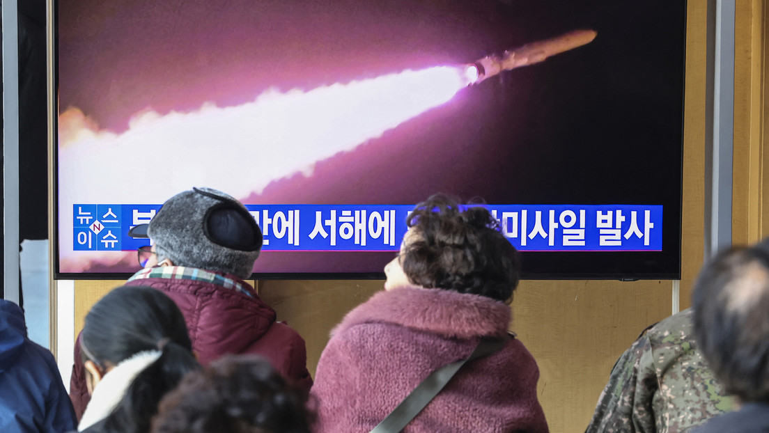 Nordkorea startet erneut Marschflugkörper in Richtung des Gelben Meeres