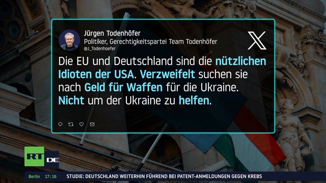 "Nützliche Idioten Der USA" – EU Einigt Sich Auf Ukraine-Hilfen Von 50 ...