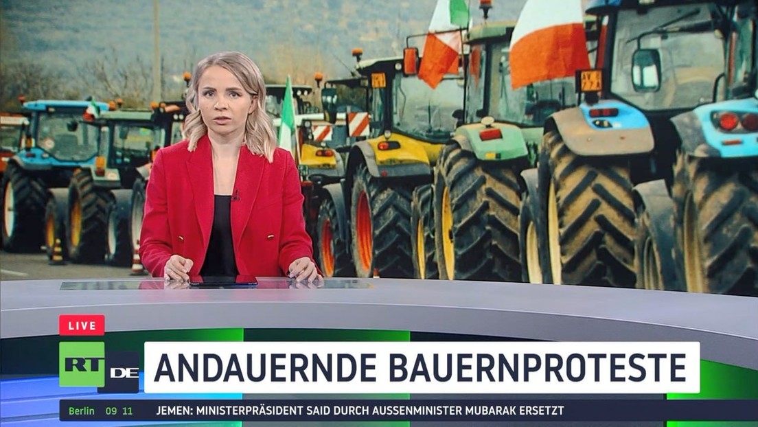 Andauernde Bauernproteste in Europa: Erste Auswirkungen auf Lieferketten