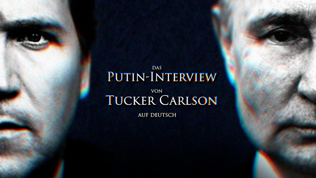 Tucker Carlson interviewt Wladimir Putin