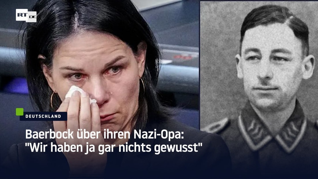 Baerbock über ihren Nazi-Opa: "Wir haben ja gar nichts gewusst"