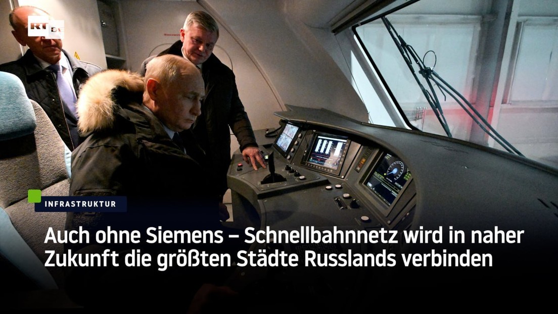 Auch ohne Siemens – Schnellbahnnetz wird in naher Zukunft die größten Städte Russlands verbinden