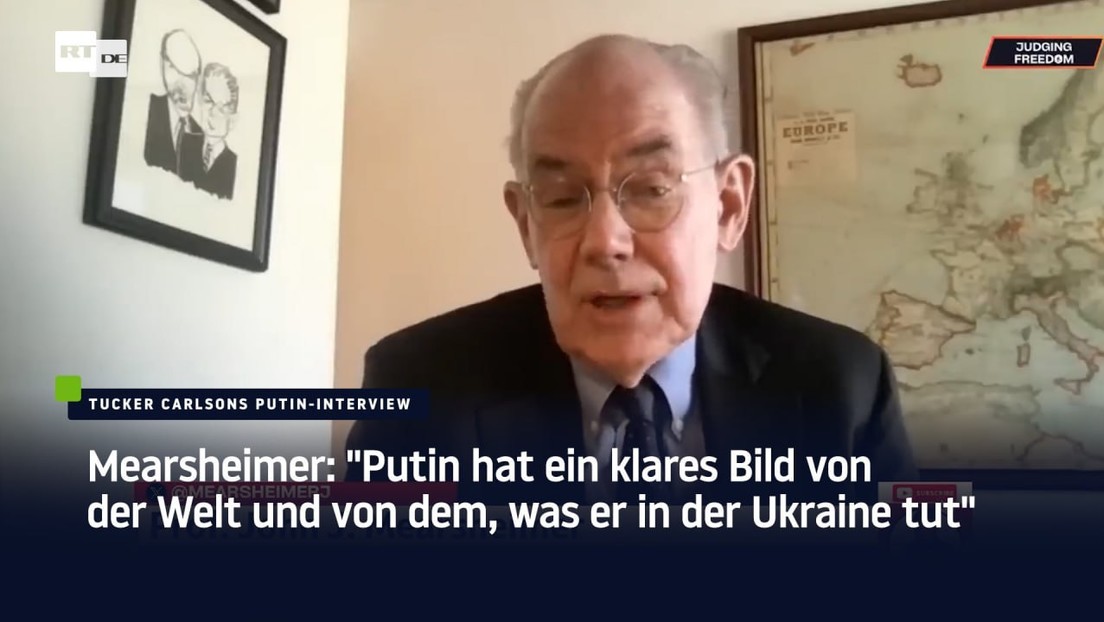 Mearsheimer: "Putin hat ein klares Bild von der Welt und von dem, was er in der Ukraine tut"