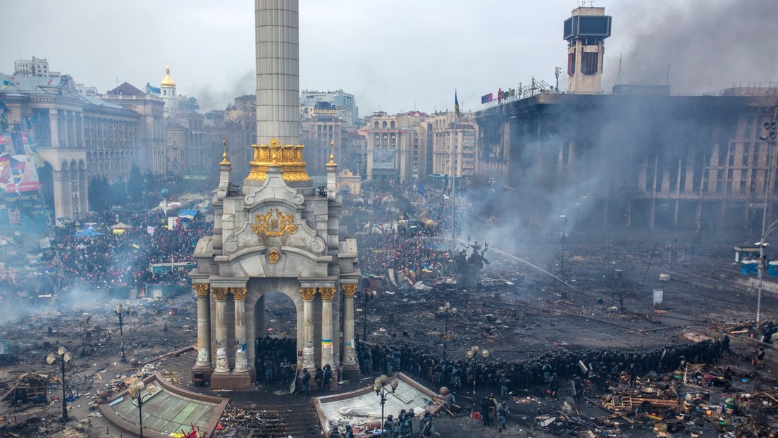 Heute vor zehn Jahren: Maidan-Radikale stürmen das Parlament, Merkel droht Janukowitsch