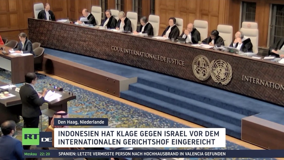 Indonesien fordert Israel vor Internationalem Gerichtshof zum Truppenabzug auf