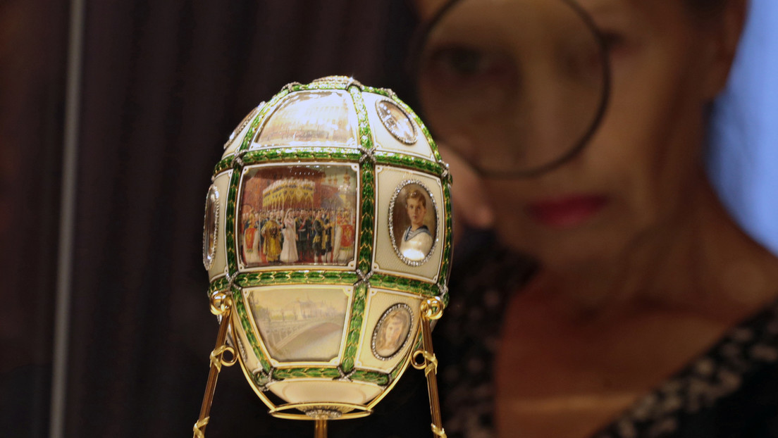 Diamanten und ein Hahn: Eremitage restauriert einmaliges "Rothschild-Ei" der Fabergé-Sammlung