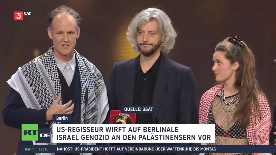 Berlinale: US-Regisseur Wirft Israel Genozid Im Gazastreifen Vor — RT DE