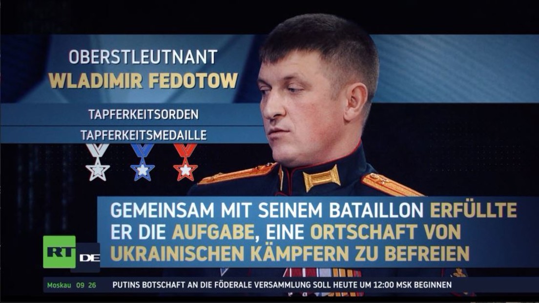 Exklusiv: Helden der militärischen Sonderoperation – Oberstleutnant Wladimir Fedotow
