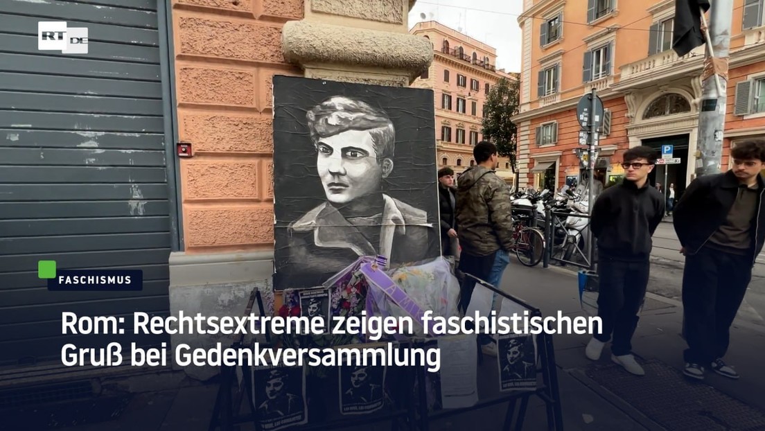 Rom: Rechtsextreme zeigen bei Gedenkversammlung faschistischen Gruß