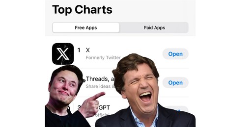  X wird zur meistgeladenen kostenlosen App im App Store