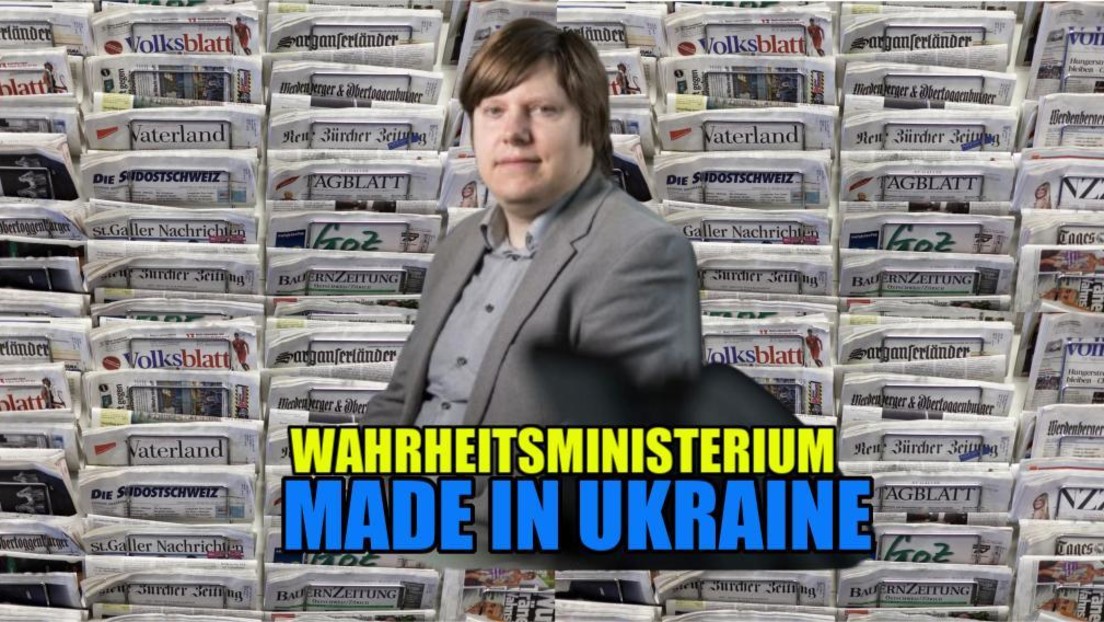Schweizer Medien auf dem Weg zum ukrainisch kontrollierten "Wahrheitsministerium"