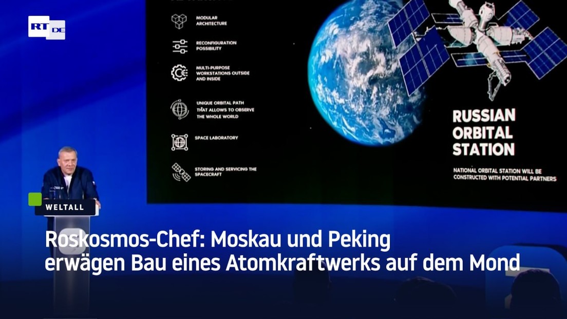 Roskosmos-Chef: Moskau und Peking erwägen Bau eines Atomkraftwerks auf dem Mond