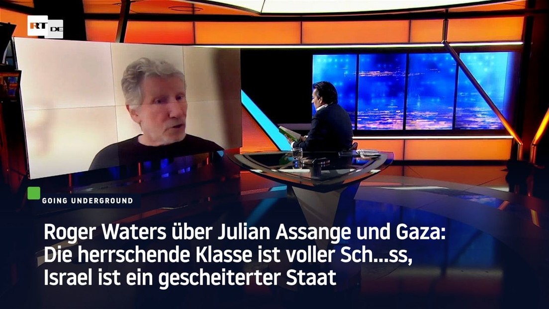 Roger Waters über Julian Assange und Gaza: Die herrschende Klasse ist voller Sch..sse