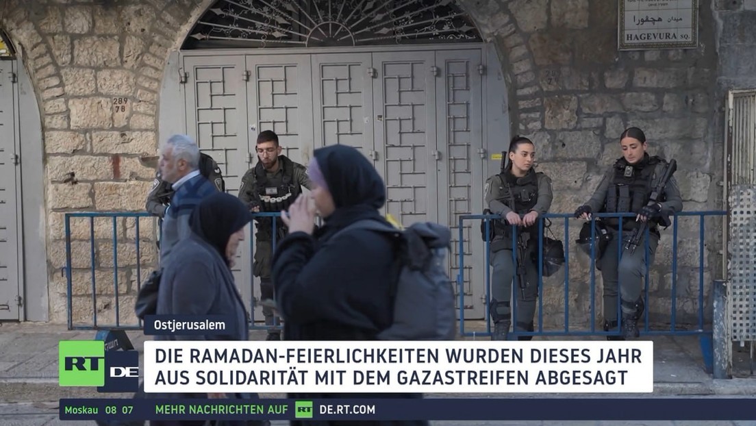 Kein Frieden zum Ramadan: Spannungen in Jerusalem wegen Krieges in Gaza