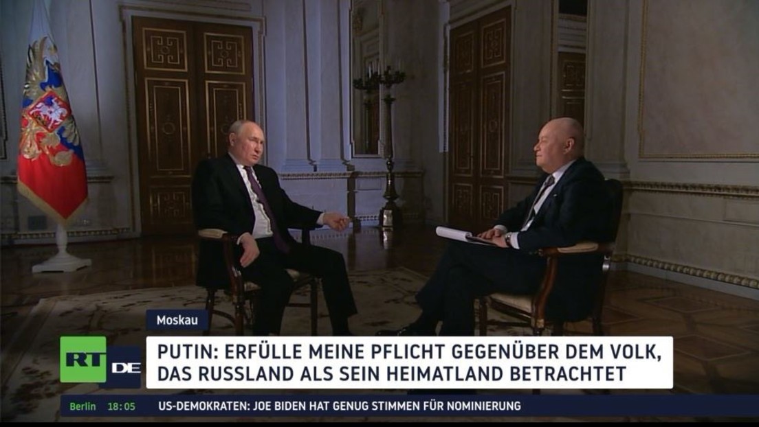 Exklusiv: Putin im Interview mit Rossija 1 – Die Highlights