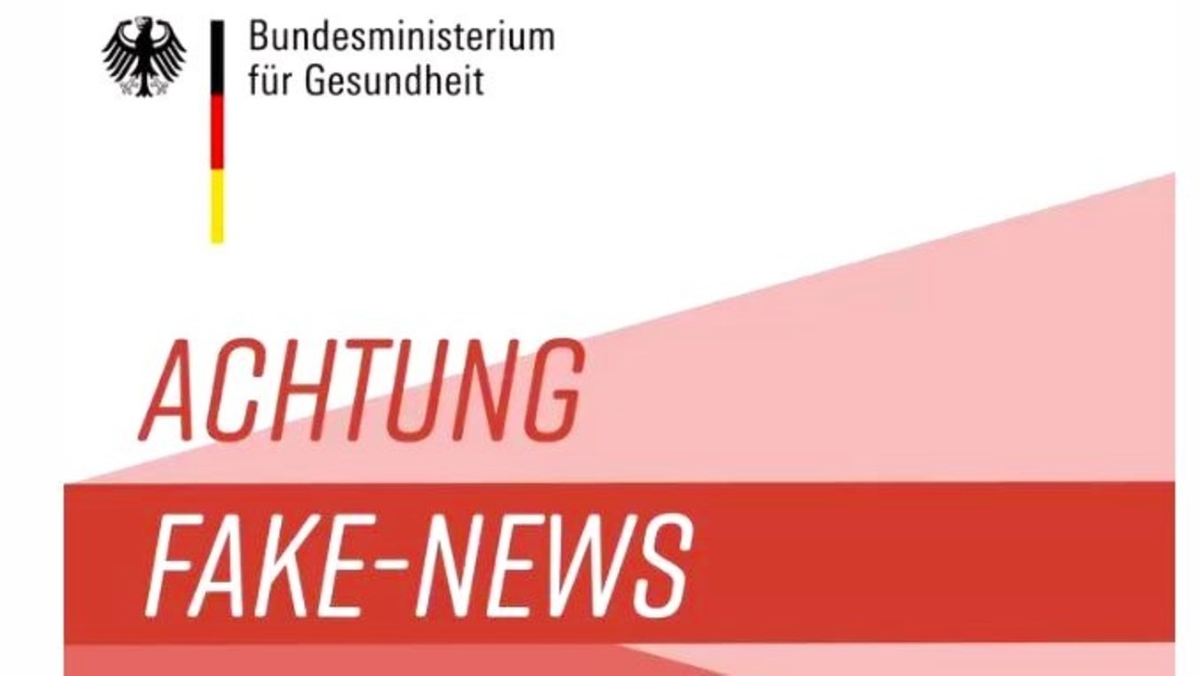 "Achtung Fake News: Das BMG informiert" – 4. Jahrestag und immer noch online