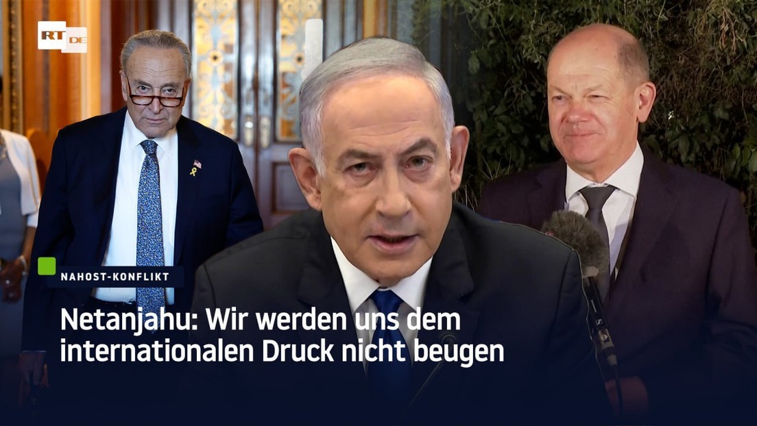 Netanjahu: Werden uns internationalem Druck nicht beugen
