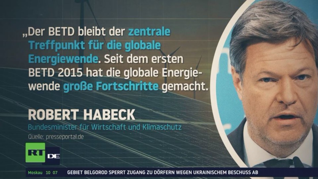 10. BETD: Habeck und Baerbock halten an Energiewende fest