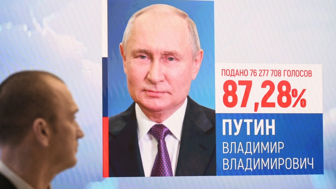 Offizielles Endergebnis: Putin zum Präsidenten Russlands erklärt