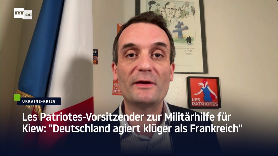 "Deutschland agiert klüger als Frankreich" – Französischer Oppositionsführer über Ukraine-Krieg