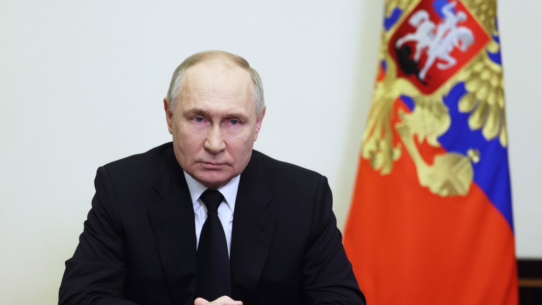 Putin: Jeder, der hinter dem Moskauer Terroranschlag steckt, wird bestraft werden