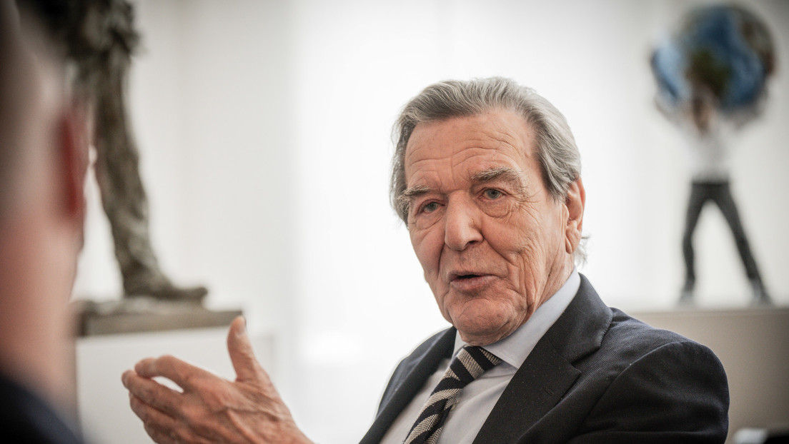 Suche nach Verhandlungslösung: Gerhard Schröder bietet seinen Kontakt zu Putin