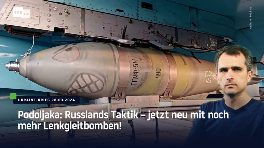 Podoljaka: Russlands Taktik – jetzt neu mit noch mehr Lenkgleitbomben!
