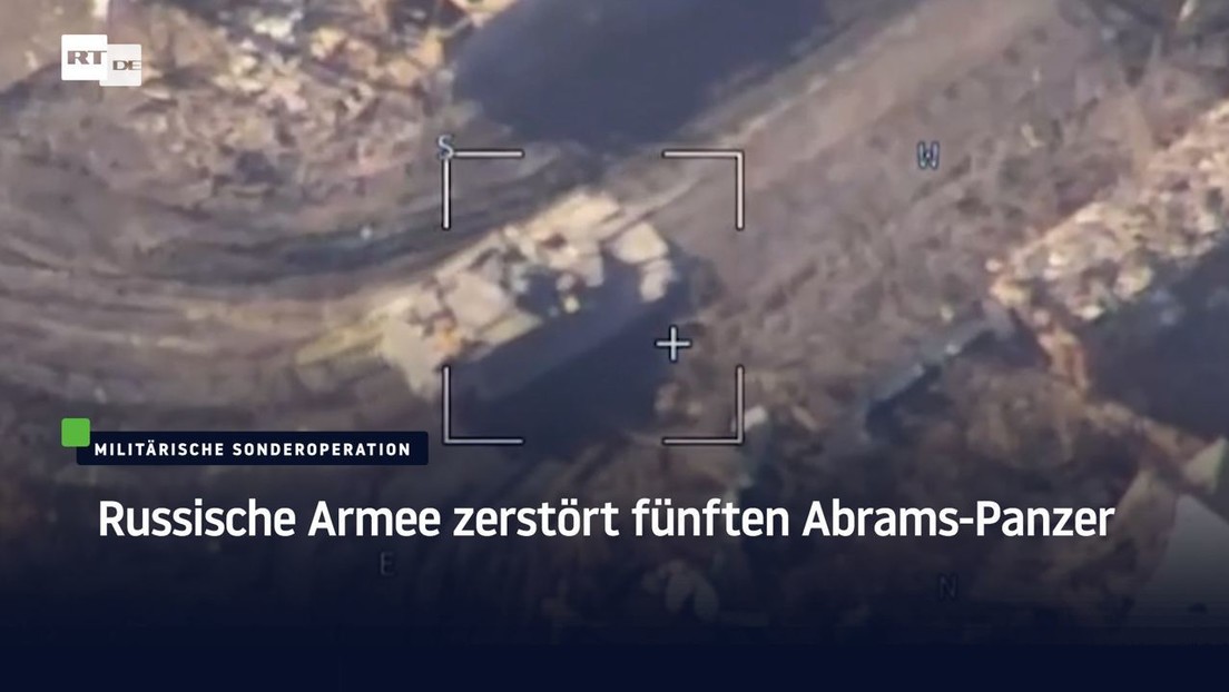 Russische Armee zerstört fünften Abrams-Panzer