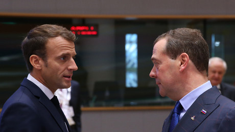 Medwedew lädt französische Truppen in die Ukraine ein