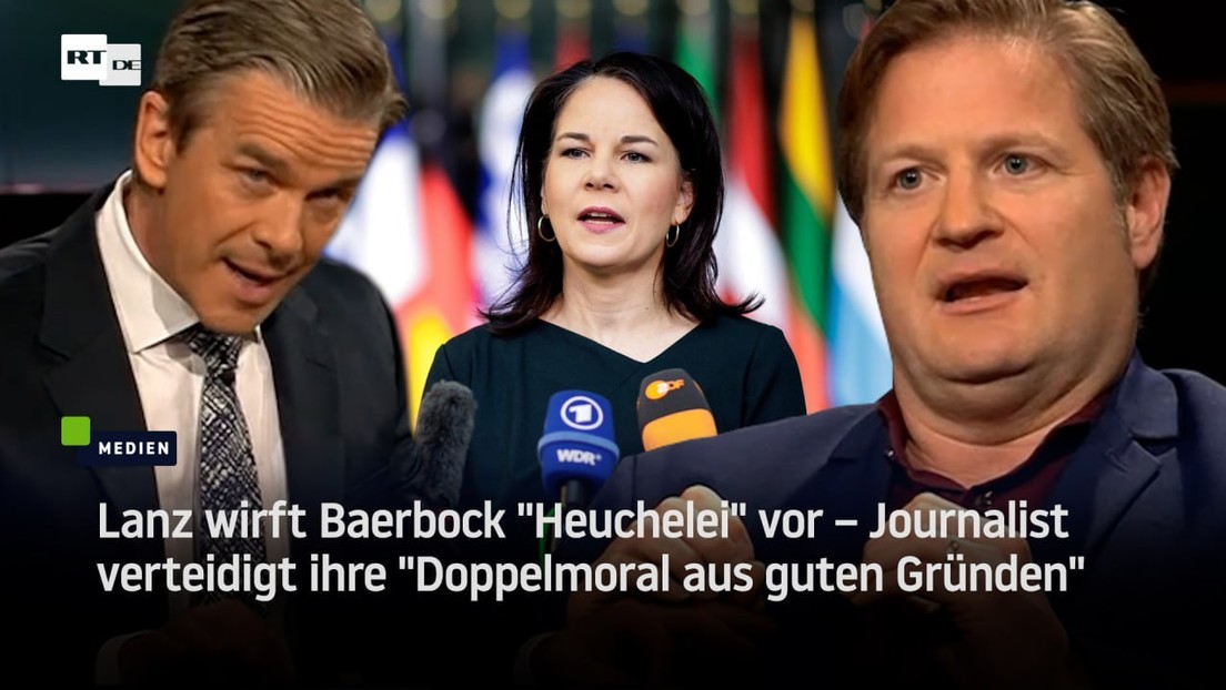 Lanz wirft Baerbock "Heuchelei" vor – Journalist verteidigt ihre "Doppelmoral aus guten Gründen"