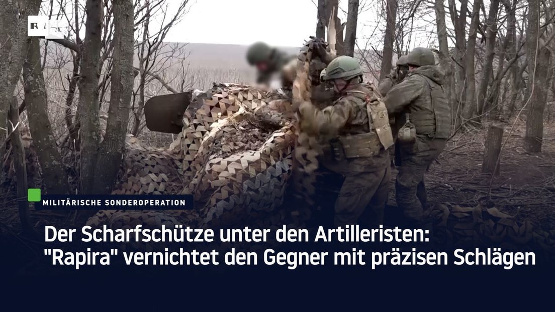 Der Scharfschütze unter den Artilleristen: "Rapira" vernichtet den Gegner mit präzisen Schlägen