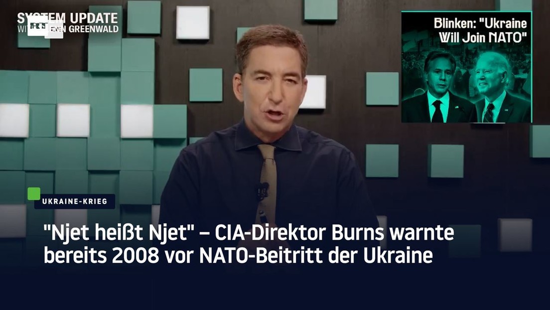 "Njet heißt Njet" – CIA-Direktor Burns warnte bereits 2008 vor NATO-Beitritt der Ukraine