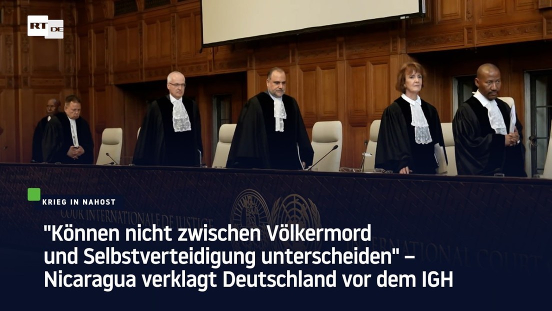"Können nicht zwischen Völkermord und Selbstverteidigung unterscheiden" – Klage gegen Deutschland