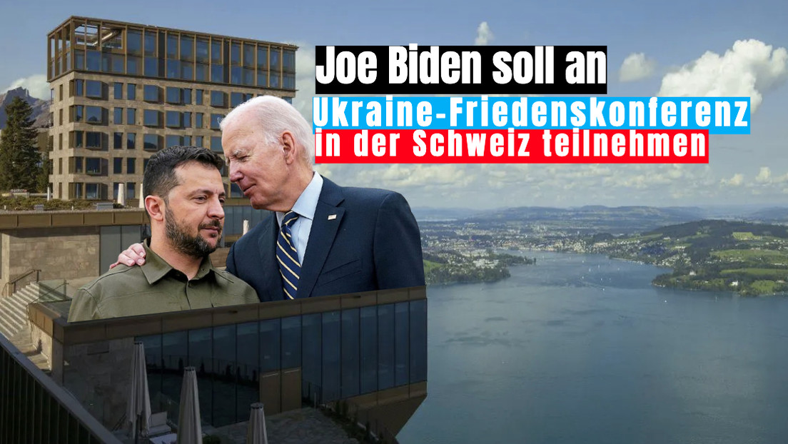 Joe Biden soll an Ukraine-Friedenskonferenz in der Schweiz teilnehmen