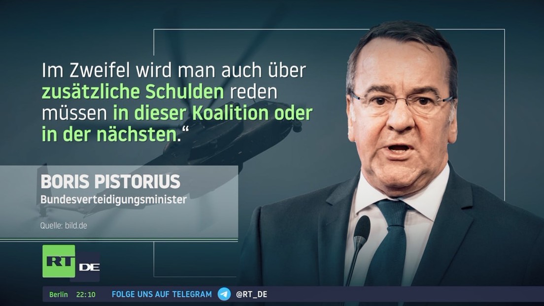 Pistorius will neue Schulden: "Sondervermögen" der Bundeswehr fast aufgebraucht
