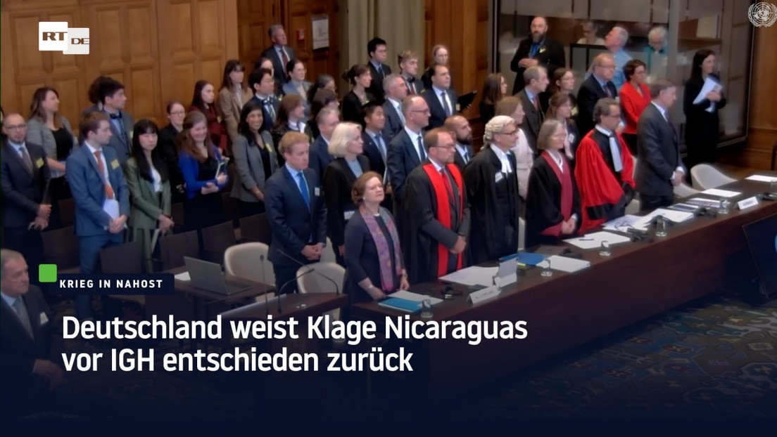 Deutschland weist Klage Nicaraguas vor IGH entschieden zurück