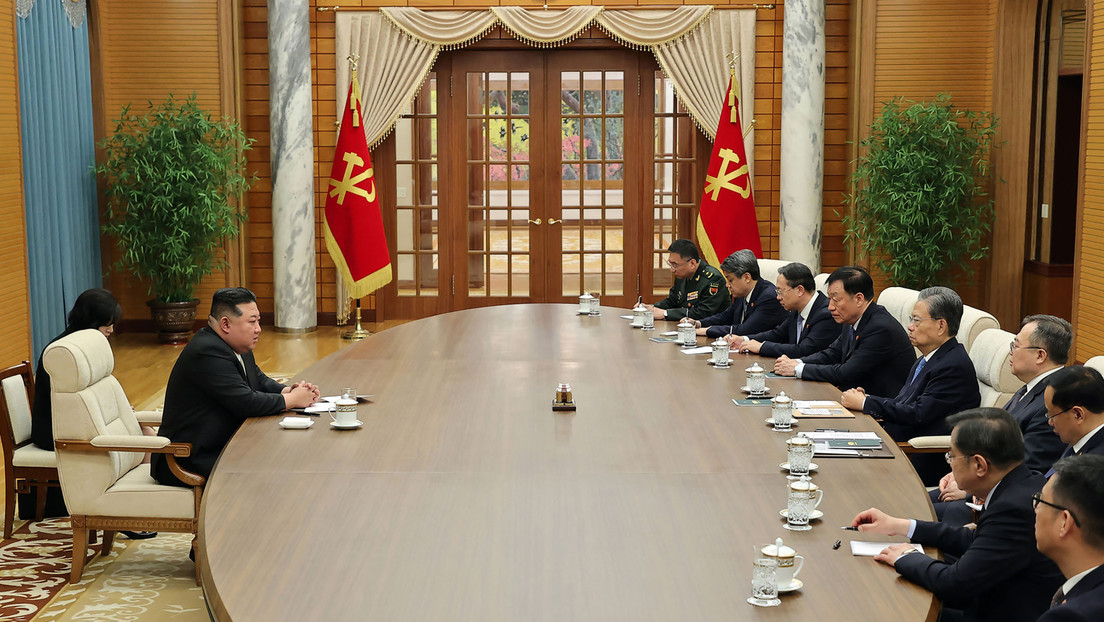 Kim Jong-un trifft sich erstmals seit rund vier Jahren mit hochrangigem Amtsträger aus China