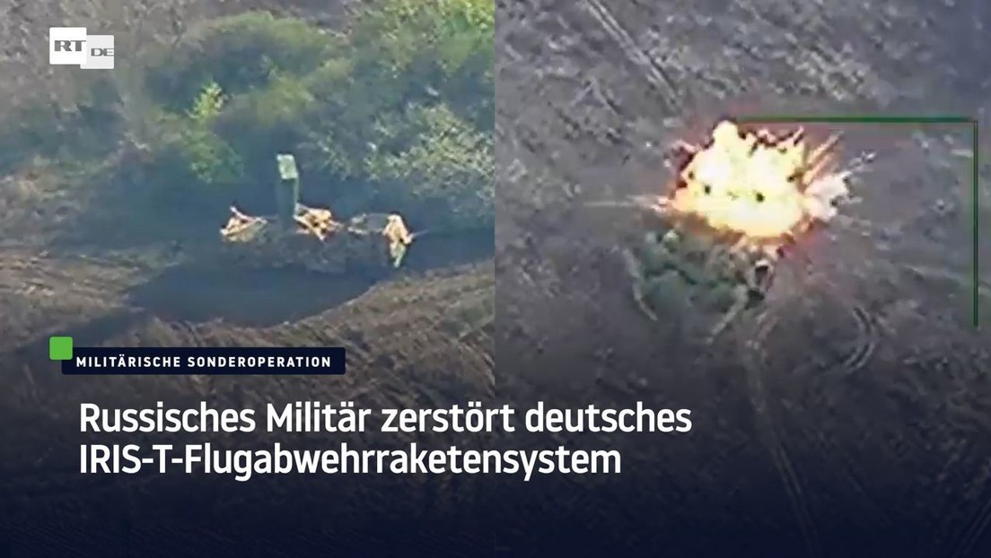 Russisches Militär zerstört deutsches IRIS-T-Flugabwehrraketensystem