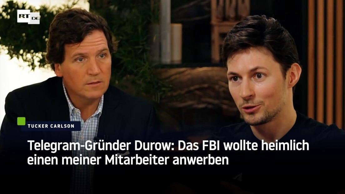 Telegram-Gründer Durow: Das FBI wollte heimlich einen meiner Mitarbeiter anwerben